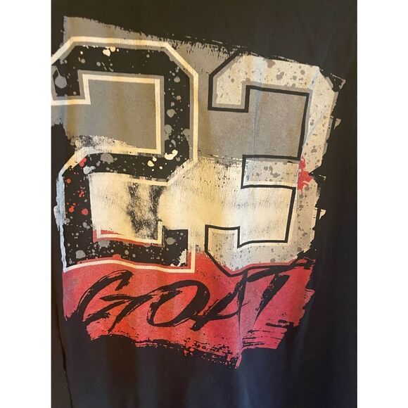 Jordan the GOAT #23 Men’s T-Shirt (SZ 4XL) - Picture 2 of 3